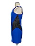 Mason Color Block Blue Cocktail Dress Size 2 - photo 5