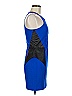 Mason Color Block Blue Cocktail Dress Size 2 - photo 4
