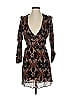 Berenice Paisley Brown Cocktail Dress Size EU (FR) 36 / US 4 - photo 1