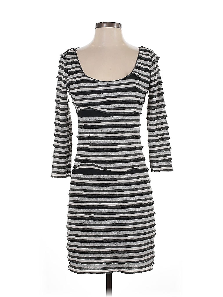 MAX STUDIO Pre-owned Casual Dress In Gray