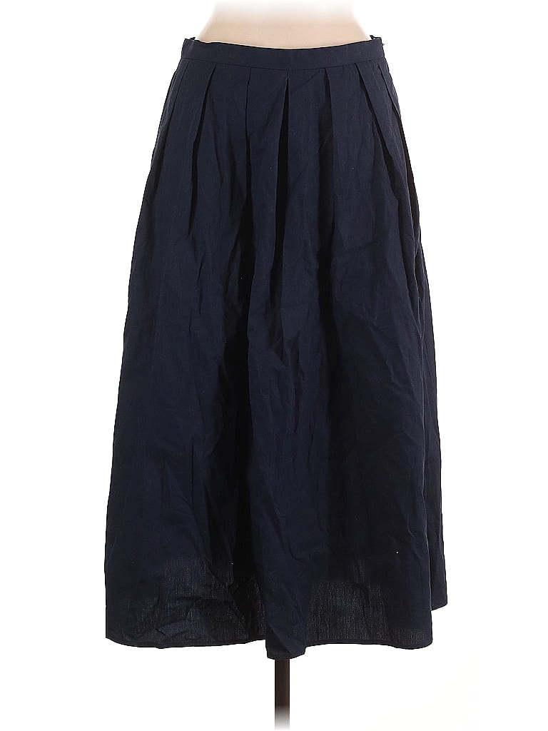 Banana Republic Factory Store Solid Blue Casual Skirt Size 6 - photo 1