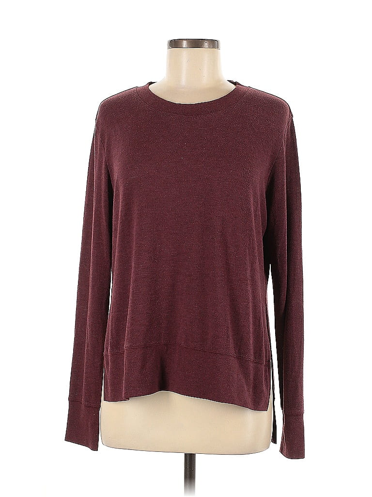 Alo Burgundy Pullover Sweater Size M - photo 1