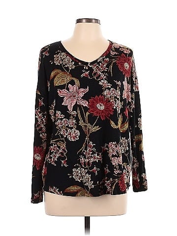 Well Worn Long Sleeve Blouse (view 1)
