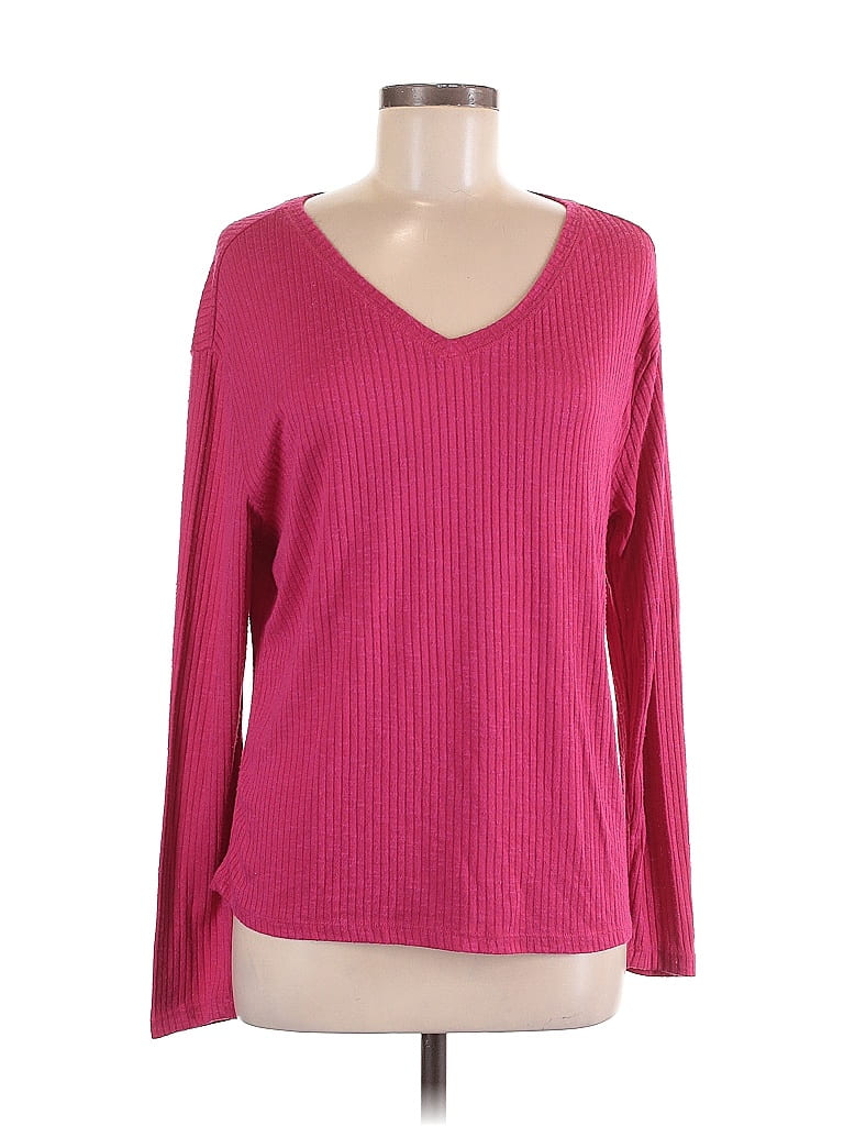 24/7 Maurices Pink Pullover Sweater Size M - photo 1