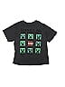 Mojang Checkered-gingham Gray Short Sleeve T-Shirt Size M (big kids) - photo 1