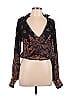 FP One Black Long Sleeve Blouse Size S - photo 1