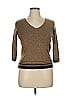 Liz Claiborne Metallic Brown Pullover Sweater Size XL - photo 1