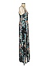 Intimately by Free People Paisley Teal Cocktail Dress Size S - photo 4