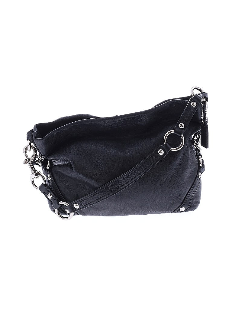 Coach Factory 100% Leather Black Leather Hobo One size - photo 1