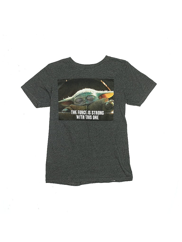 Star Wars Gray Short Sleeve T-Shirt Size L (big kids) - photo 1