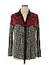 Soft Surroundings Gray Long Sleeve Blouse Size XL - photo 1
