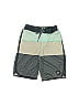Quiksilver Color Block Green Board Shorts Size 6 (big kids) - photo 1