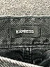 Express 100% Cotton Chevron-herringbone Black Jeans Size 6 - photo 3
