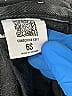 Express 100% Cotton Chevron-herringbone Black Jeans Size 6 - photo 4