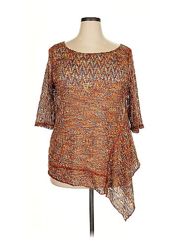 Live and Tell 3/4 Sleeve Blouse (view 1)