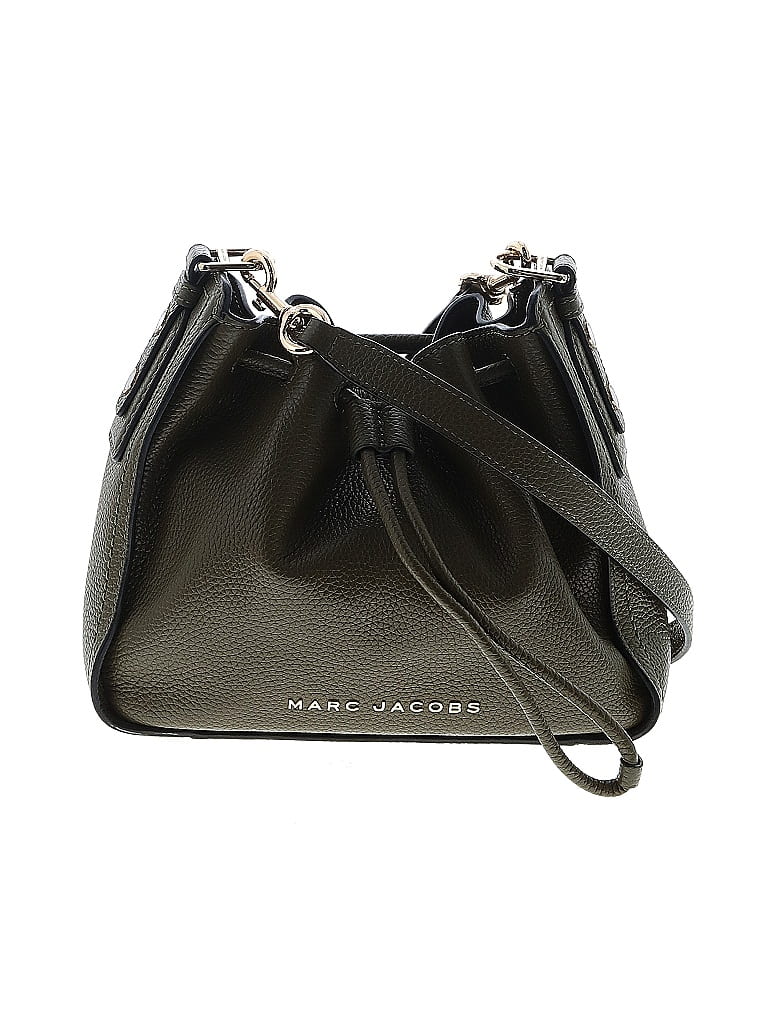 Marc Jacobs 100% Leather Gray Green Leather Crossbody Bag One size - photo 1