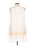 Free People 100% Cotton White Casual Dress Size L - photo 2