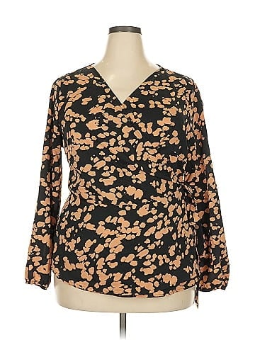 Agnes Orinda Long Sleeve Blouse (view 1)