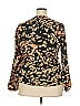 Agnes Orinda 100% Polyester Brown Long Sleeve Blouse Size 2X - photo 2