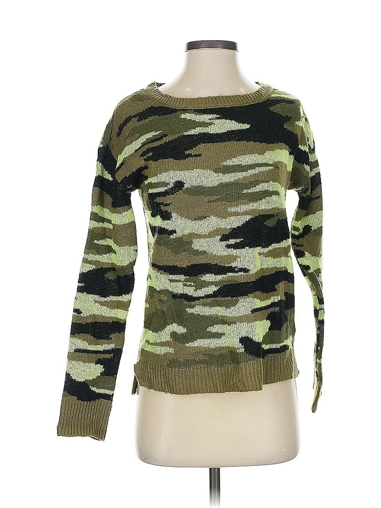 Pre-owned Unbranded Pullover Sweater In Green