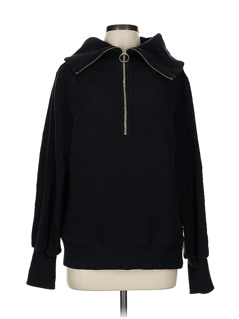 Varley Black Zip Up Hoodie Size M - photo 1