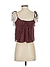 Intimately by Free People 100% Polyester Burgundy Sleeveless Blouse Size XS - photo 2