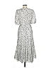 BB Dakota 100% Polyester Polka Dots White Casual Dress Size 8 - photo 2