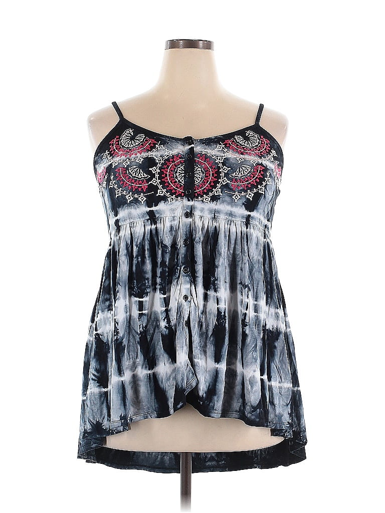 Torrid Black Sleeveless Blouse Size 2X - photo 1