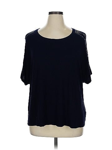 French Blu Short Sleeve Top (view 1)