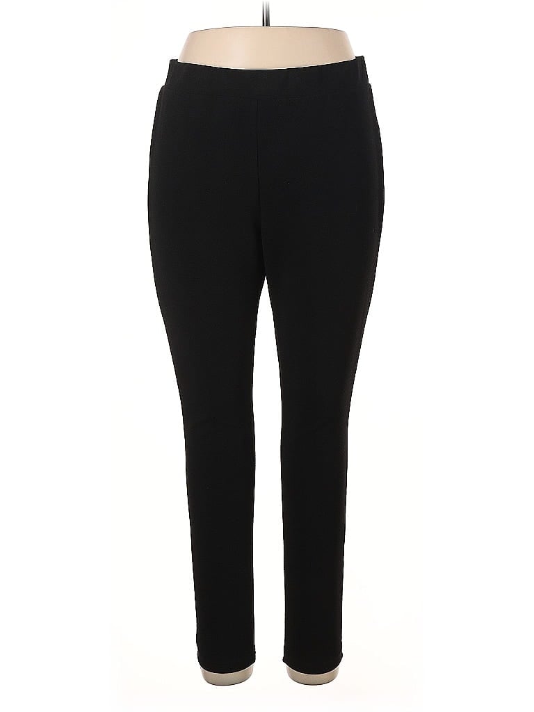 Pre-owned Shein Curve Active Pants In Black