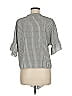 Max Studio Gray 3/4 Sleeve Blouse Size M - photo 2
