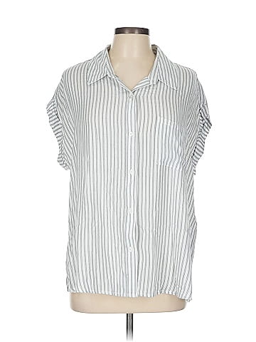 En Creme Short Sleeve Blouse (view 1)
