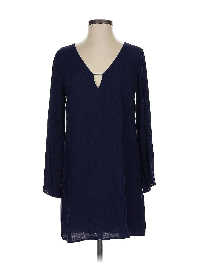 Pre-owned Astr Casual Dress In Blue