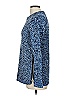 Akris Punto Tweed Blue Pullover Sweater Size 8 - photo 4