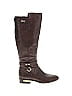 Vince Camuto Burgundy Brown Boots Size 8 1/2 - photo 1