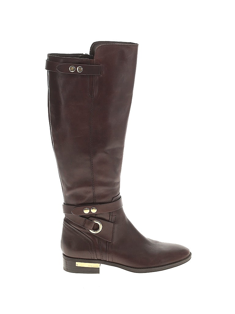 Vince Camuto Burgundy Brown Boots Size 8 1/2 - photo 1