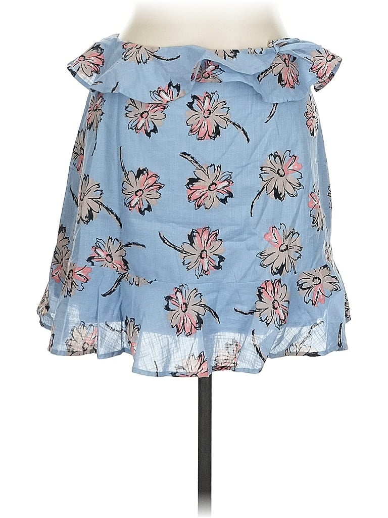 Pre-owned J.o.a. Just One Answer Casual Skirt In Blue