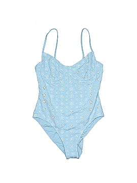Solid & Striped One Piece Swimsuit