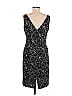 Spiegel Graphic Black Cocktail Dress Size 8 - photo 2