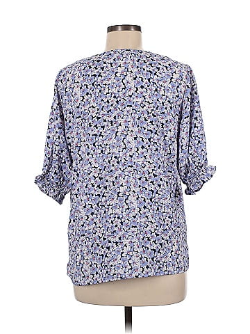Well Worn 3/4 Sleeve Blouse (view 2)