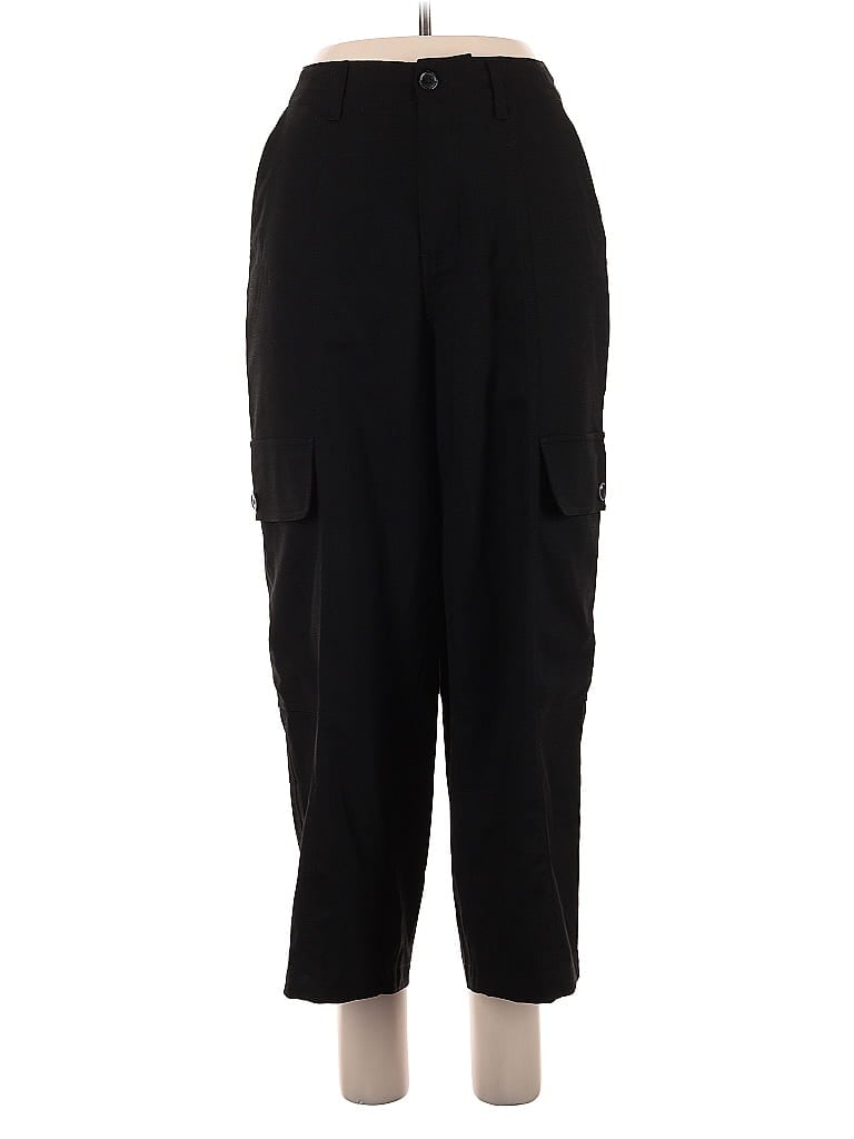 Pre-owned Liverpool Los Angeles Cargo Pants In Black