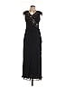 Alex Evenings 100% Polyester Black Cocktail Dress Size 10 - photo 1