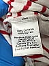 Cinq à Sept 100% Cotton Stripes Red Short Sleeve T-Shirt Size S - photo 4