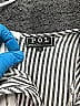 Pol Stripes Gray Casual Dress Size L - photo 3