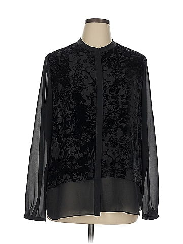 Elie Tahari Long Sleeve Blouse (view 1)
