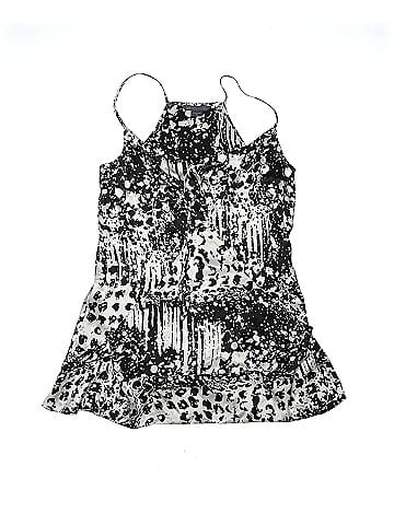 Armani Exchange Sleeveless Silk Top (view 1)