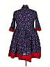 eShakti Blue Casual Dress Size 3X - photo 2