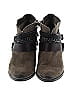 Trouve Gray Tan Ankle Boots Size 8 1/2 - photo 2