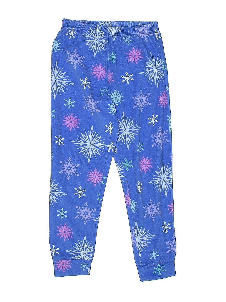 Girls 100% Polyester Stars Blue Casual Pants Size 7 (big kids) - photo 1