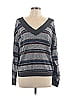 BKE Stripes Gray Pullover Sweater Size L - photo 1